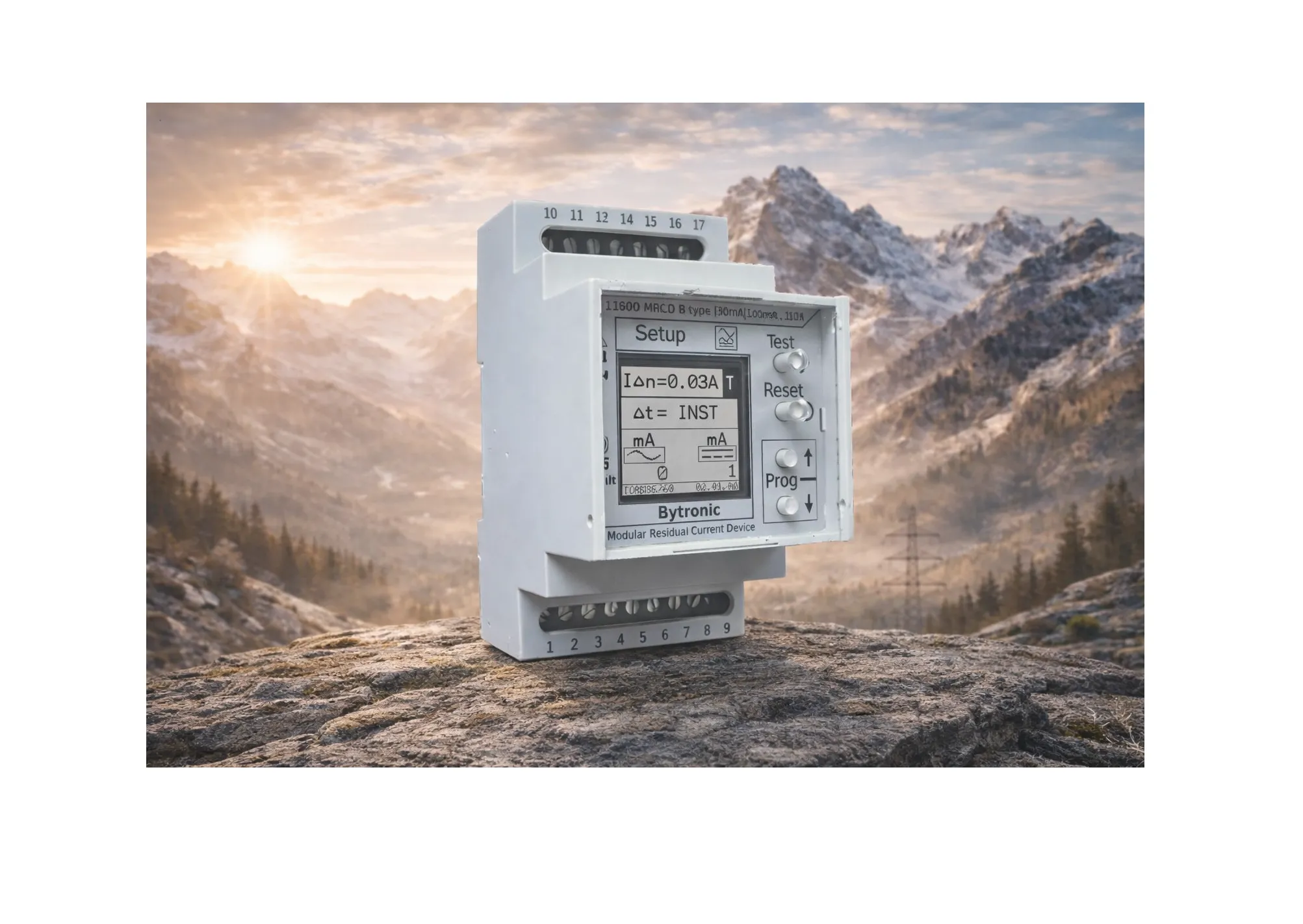 KAÇAK AKIM RÖLESİ B TİPİ  RS485