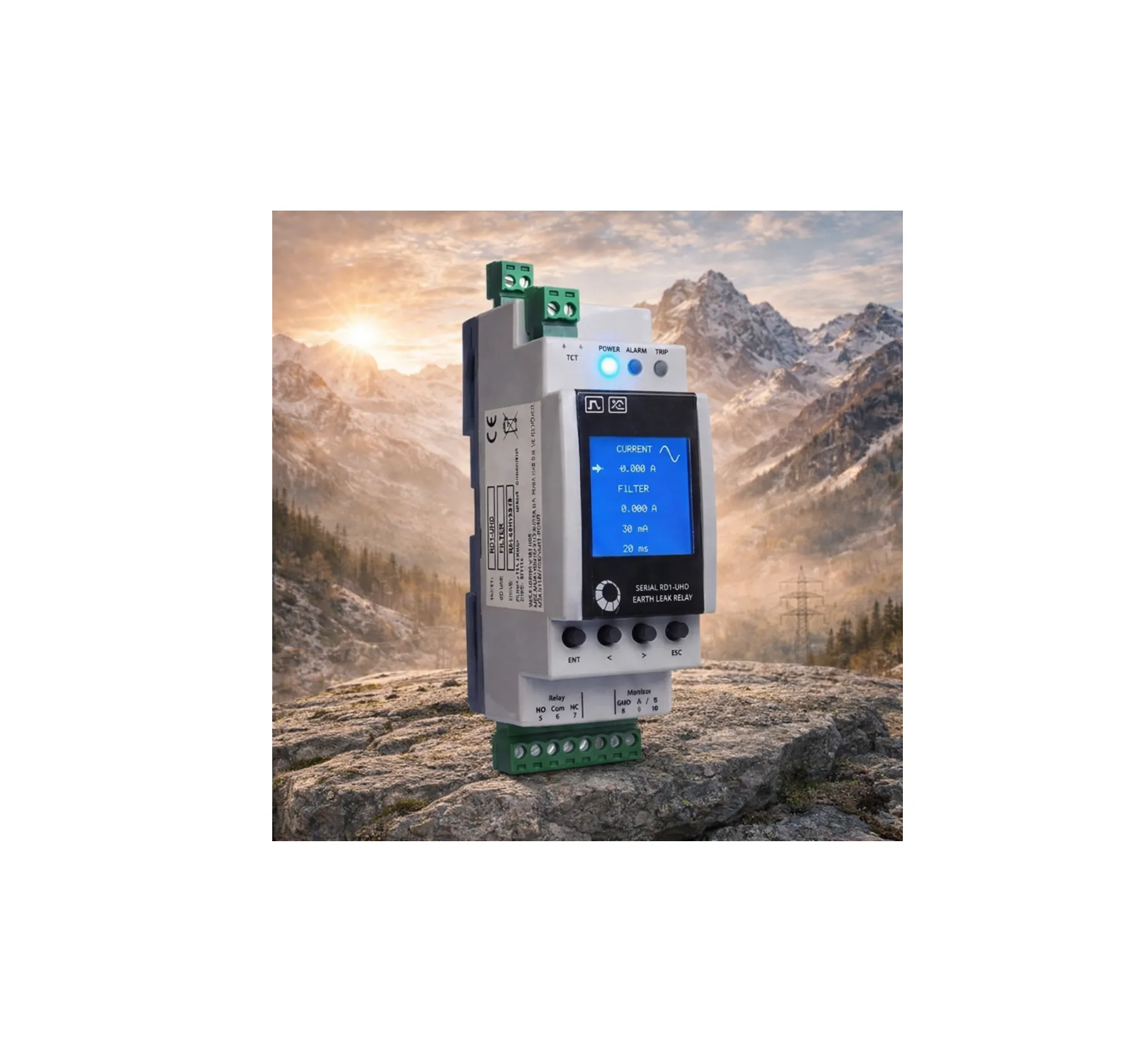 RD1-UHD HARMONİK FİLTRELİ KAÇAK AKIM RÖLESİ